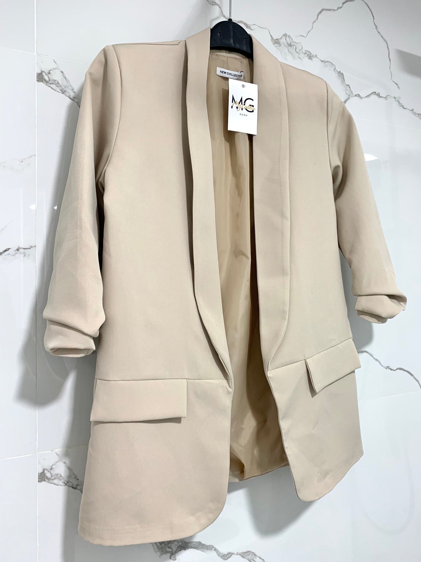 BLASER ZARA BEIGE